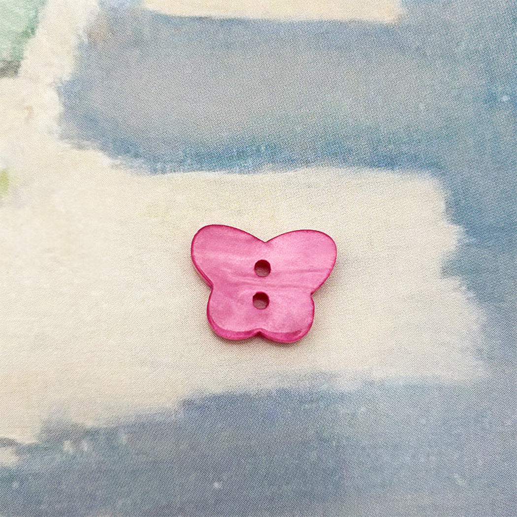 Bunli - DIY 10 Pack Butterfly-Shaped Two-Hole Button