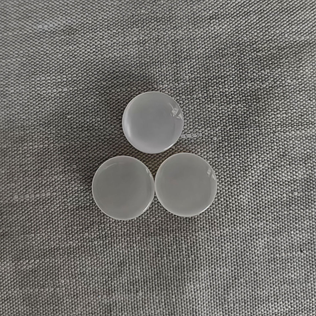 Bunli - DIY 10 Pack Glossy Domed Shank Button