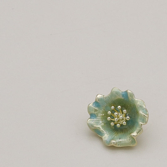 Bunli - DIY 10 Pack Sculpted-Petal Beaded-Center Button