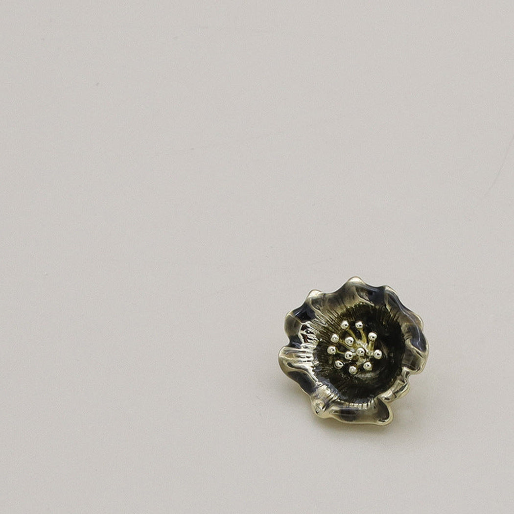 Bunli - DIY 10 Pack Sculpted-Petal Beaded-Center Button