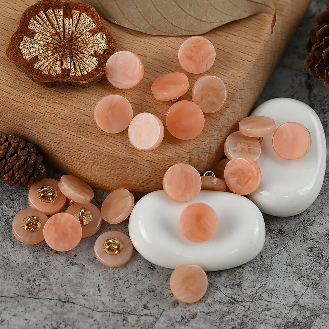 Bunli - DIY 10 Pack Two-Tone Round Shank Button