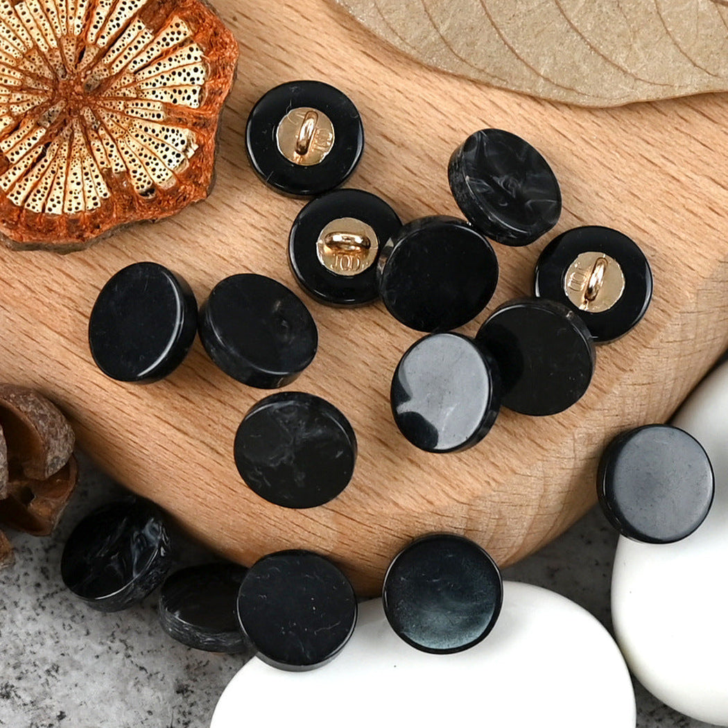 Bunli - DIY 10 Pack Two-Tone Round Shank Button