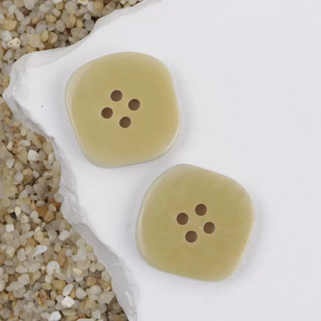 Bunli - DIY 10 Pack Grain Pattern Irregular Four-Hole Button