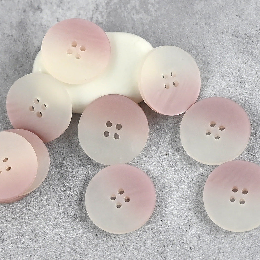 Bunli - DIY 10 Pack Gradient Ink Wash Four-Hole Button