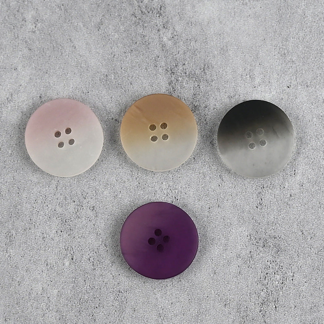 Bunli - DIY 10 Pack Gradient Ink Wash Four-Hole Button