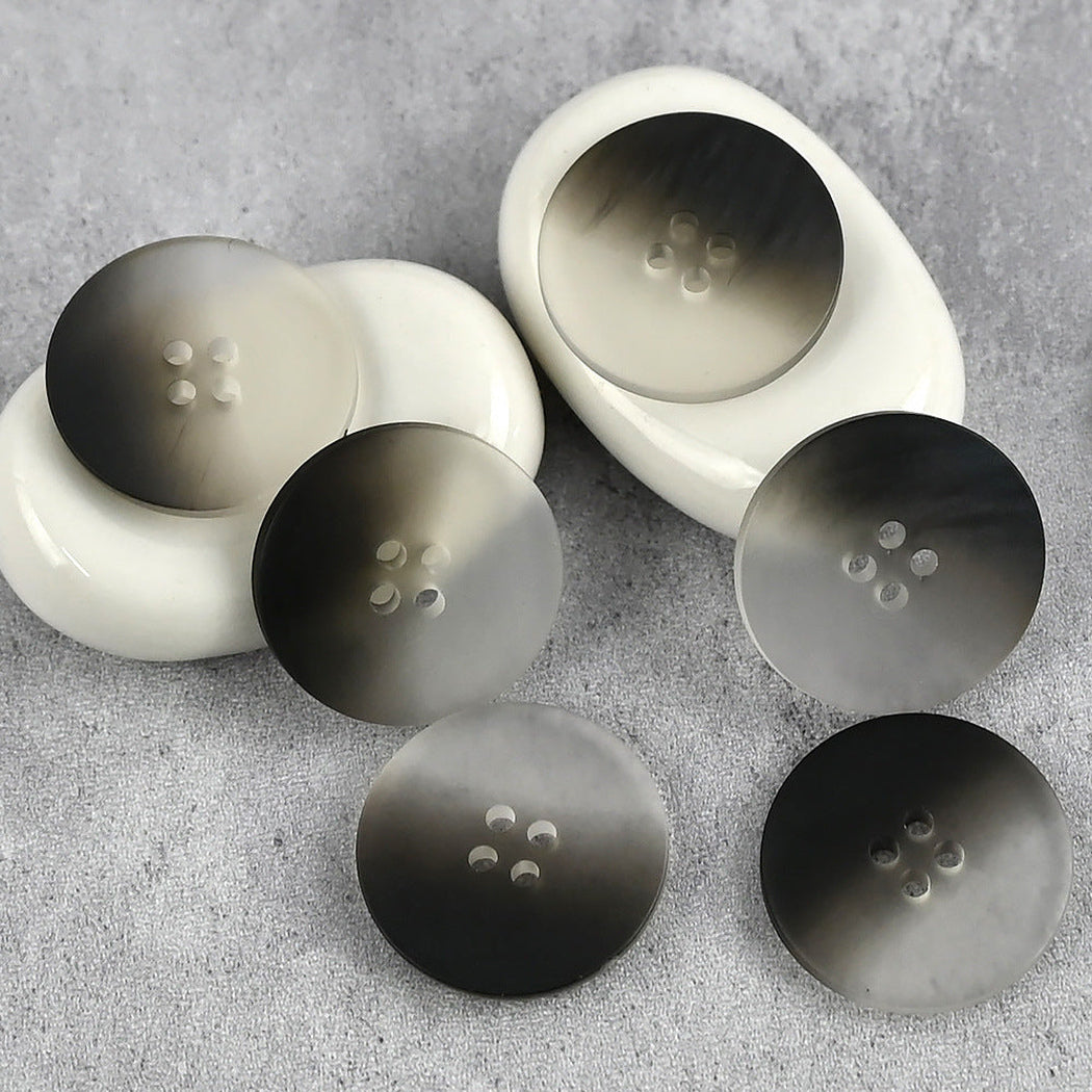 Bunli - DIY 10 Pack Gradient Ink Wash Four-Hole Button