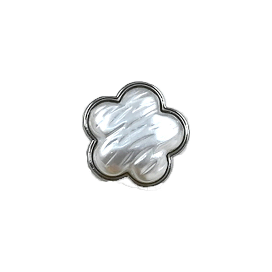 Bunli - DIY 10 Pack Sculpted Floral Shank Button