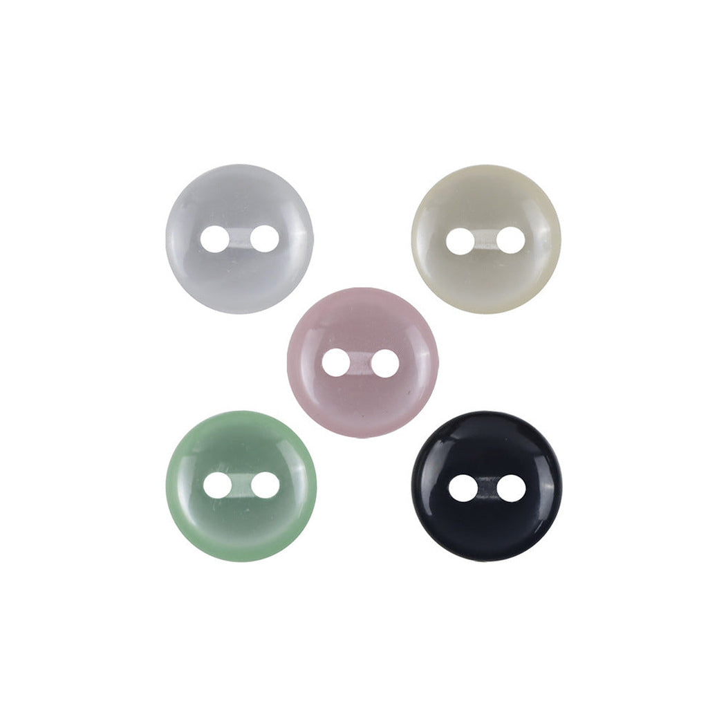 Bunli - DIY 10 Pack Luminous Round Two-Hole Button