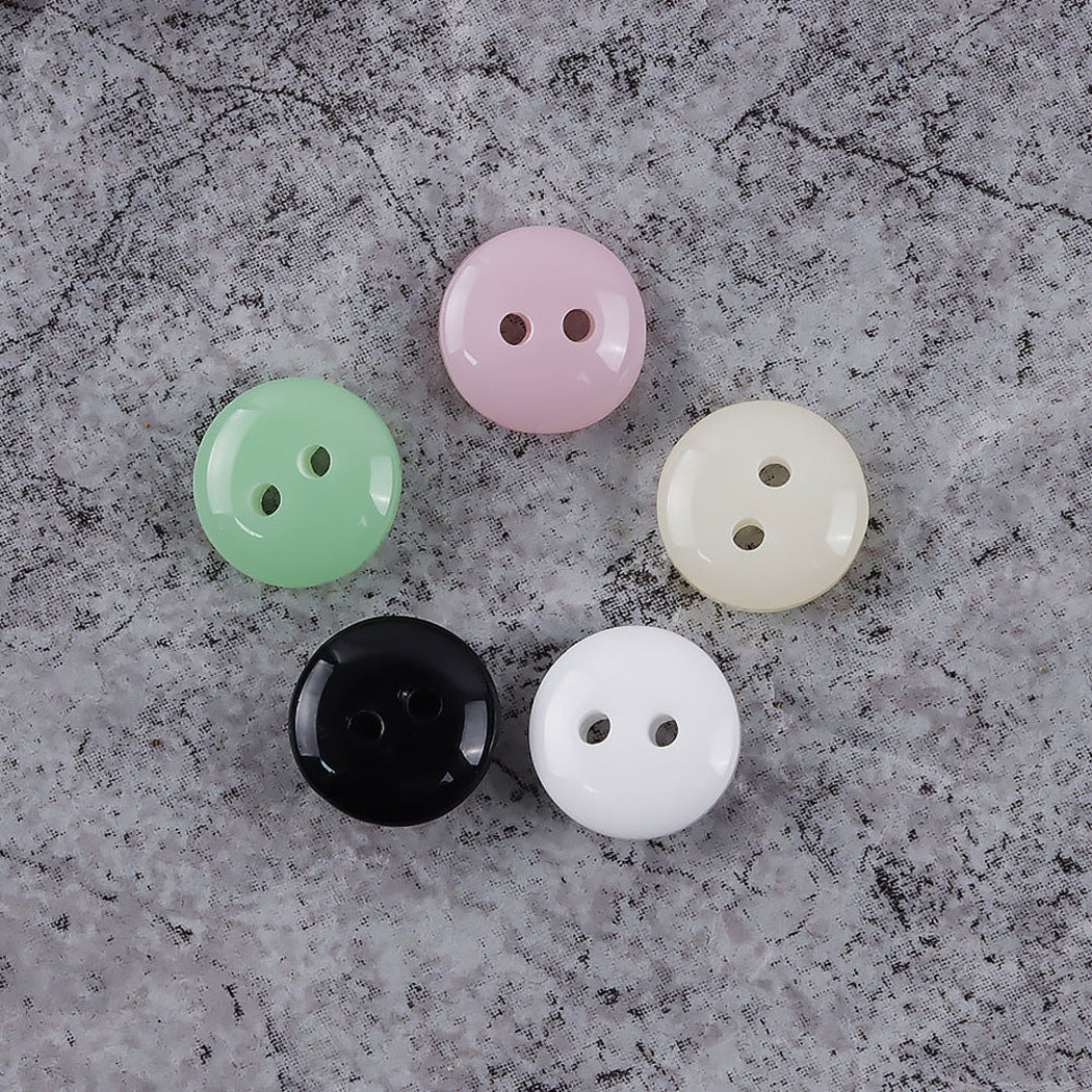 Bunli - DIY 10 Pack Luminous Round Four-Hole Button