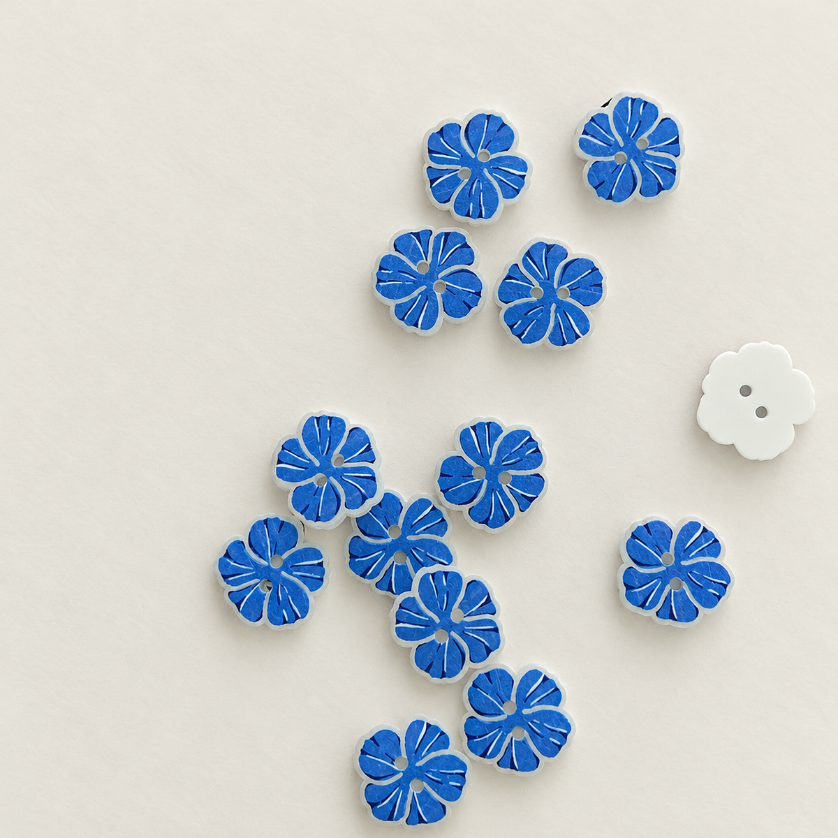 Bunli - DIY 10 Pack Fruit and Flower Two Hole Button