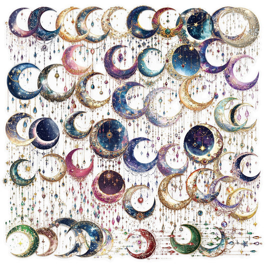 Lunira - Purple Galaxy Celestial Sticker Pack