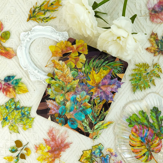 Lunira - Colorful Leaf Sticker