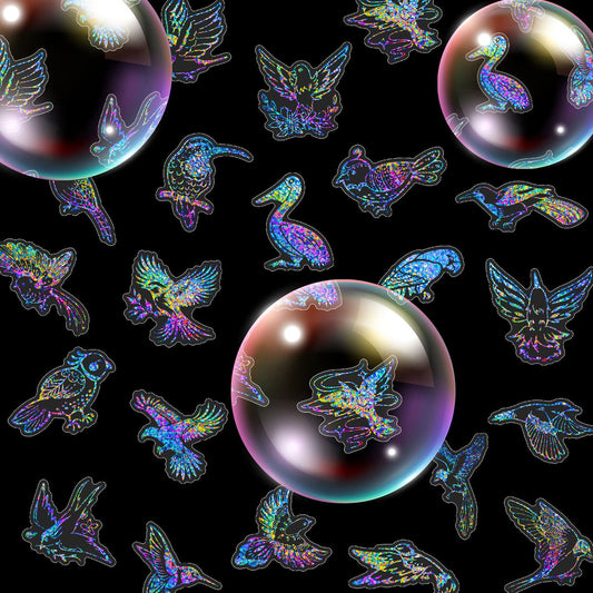 Lunira - Holographic Bird Sticker
