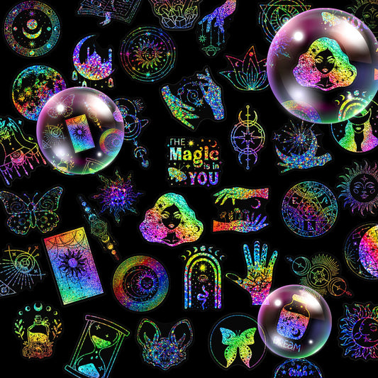 Lunira - Holographic Celestial Sticker Pack