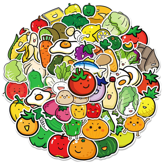 Lunira - Fruit and Vegetable Sticker Pack
