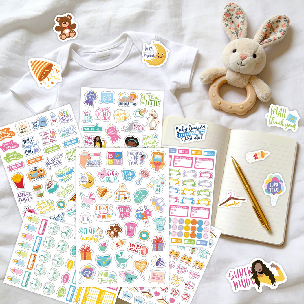 Lunira - Milestone Planner 250-Piece Sticker Pack