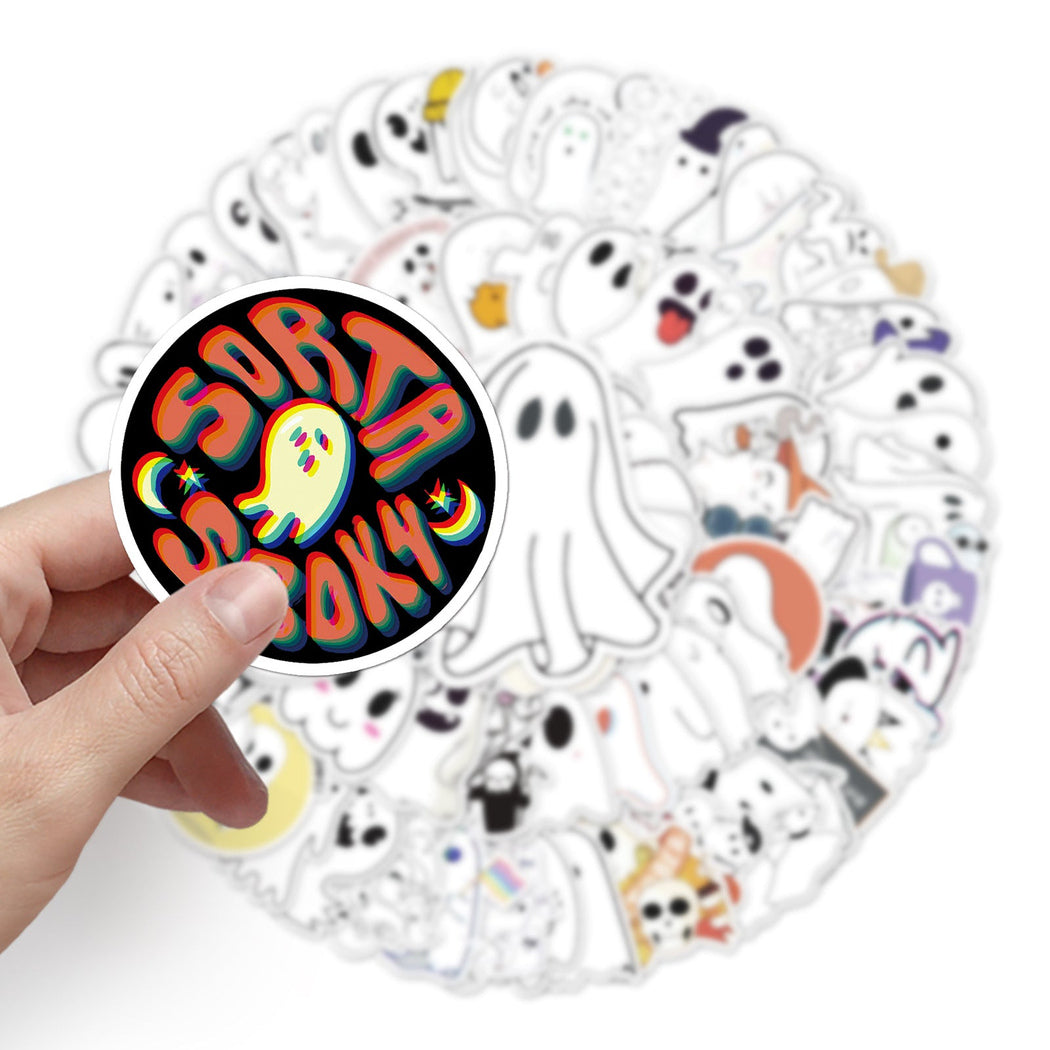 Lunira - Halloween Ghost 100-Piece Sticker Pack