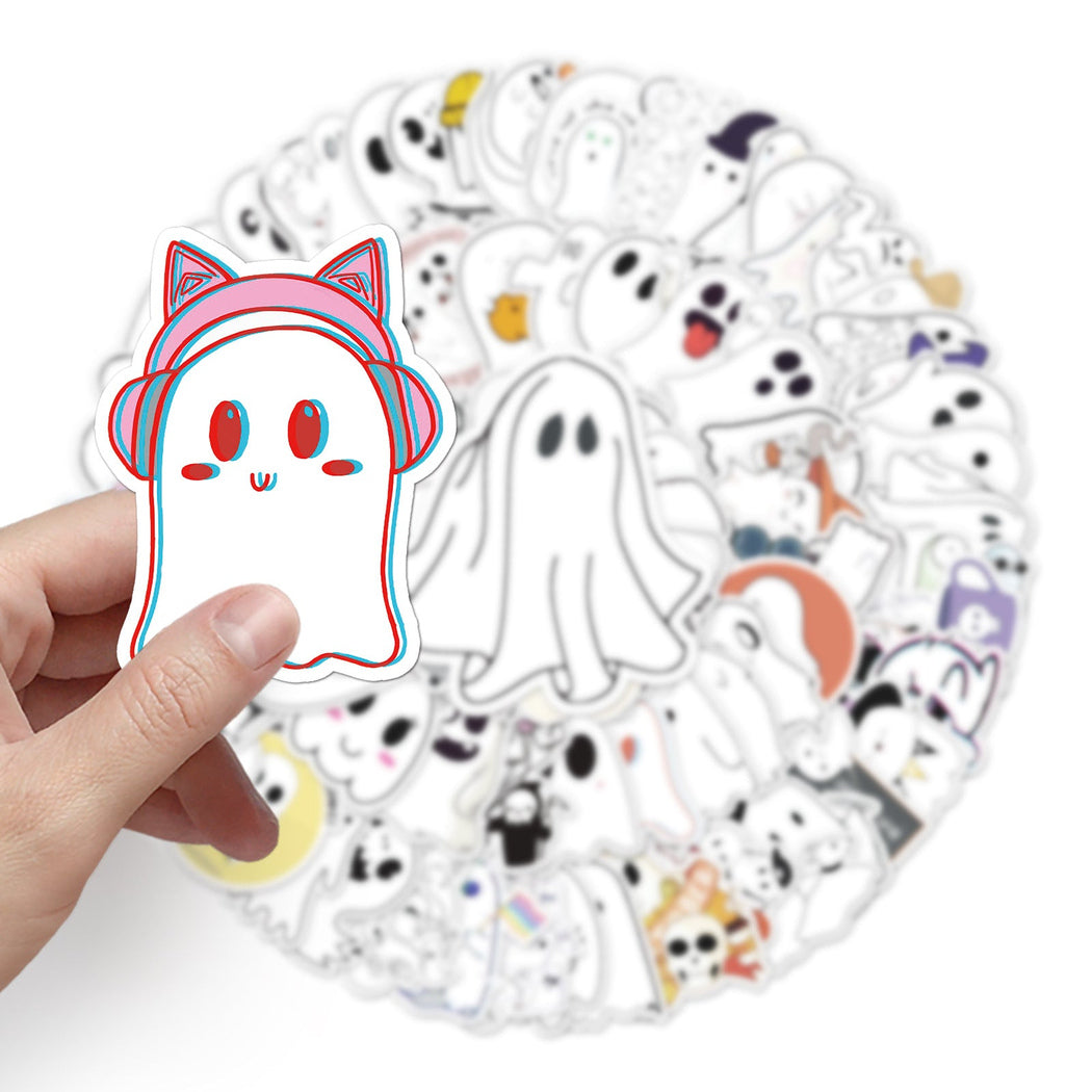 Lunira - Halloween Ghost 100-Piece Sticker Pack