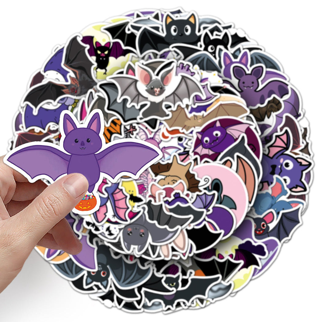 Lunira - Halloween Bat 50-Piece Sticker Pack