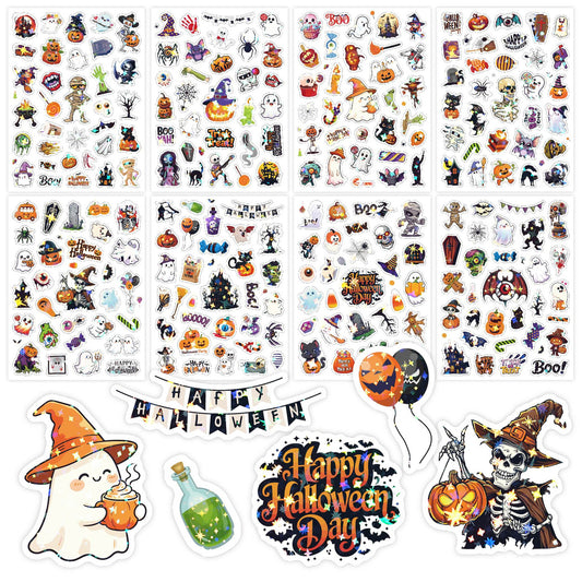 Lunira - Halloween Pumpkin 242-Piece Sticker Pack