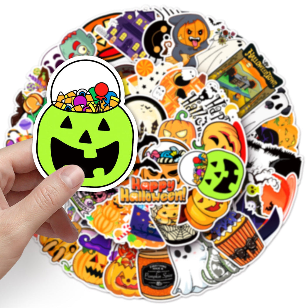 Lunira - Halloween Doodle 50-Piece Sticker Pack