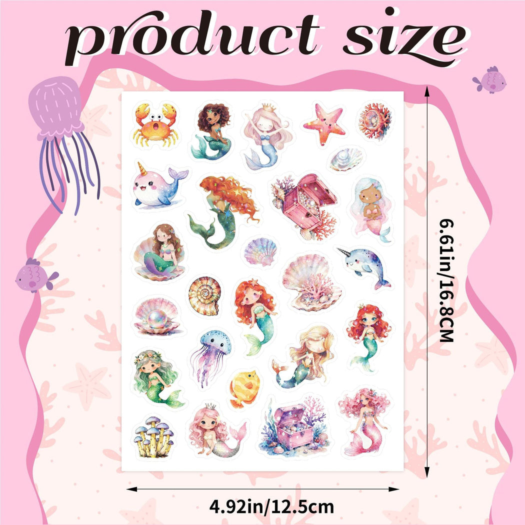 Lunira - Mermaid Ocean 198-Piece Sticker Pack