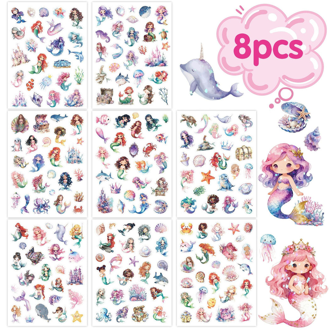 Lunira - Mermaid Ocean 198-Piece Sticker Pack