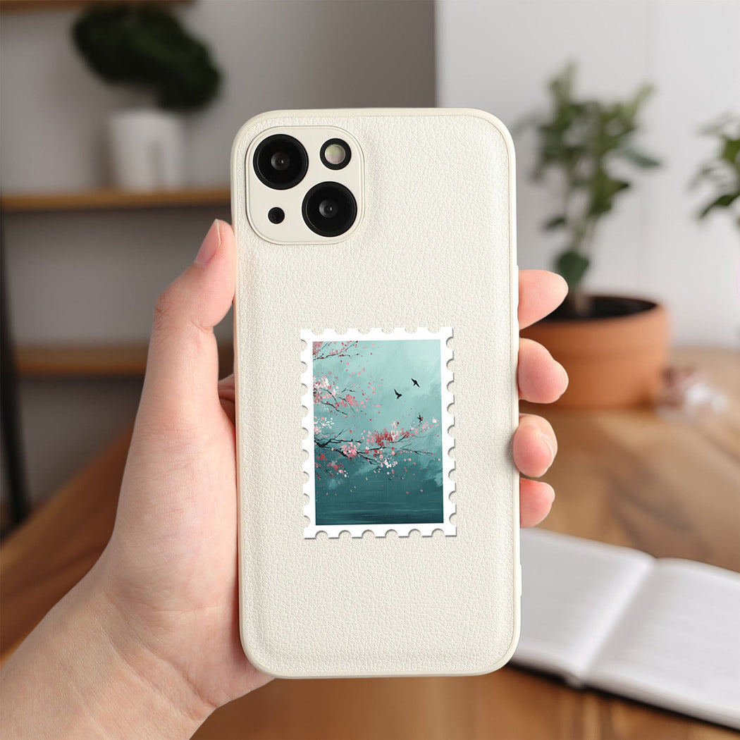 Lunira - Plum Blossom Bird 36-Piece Sticker Pack