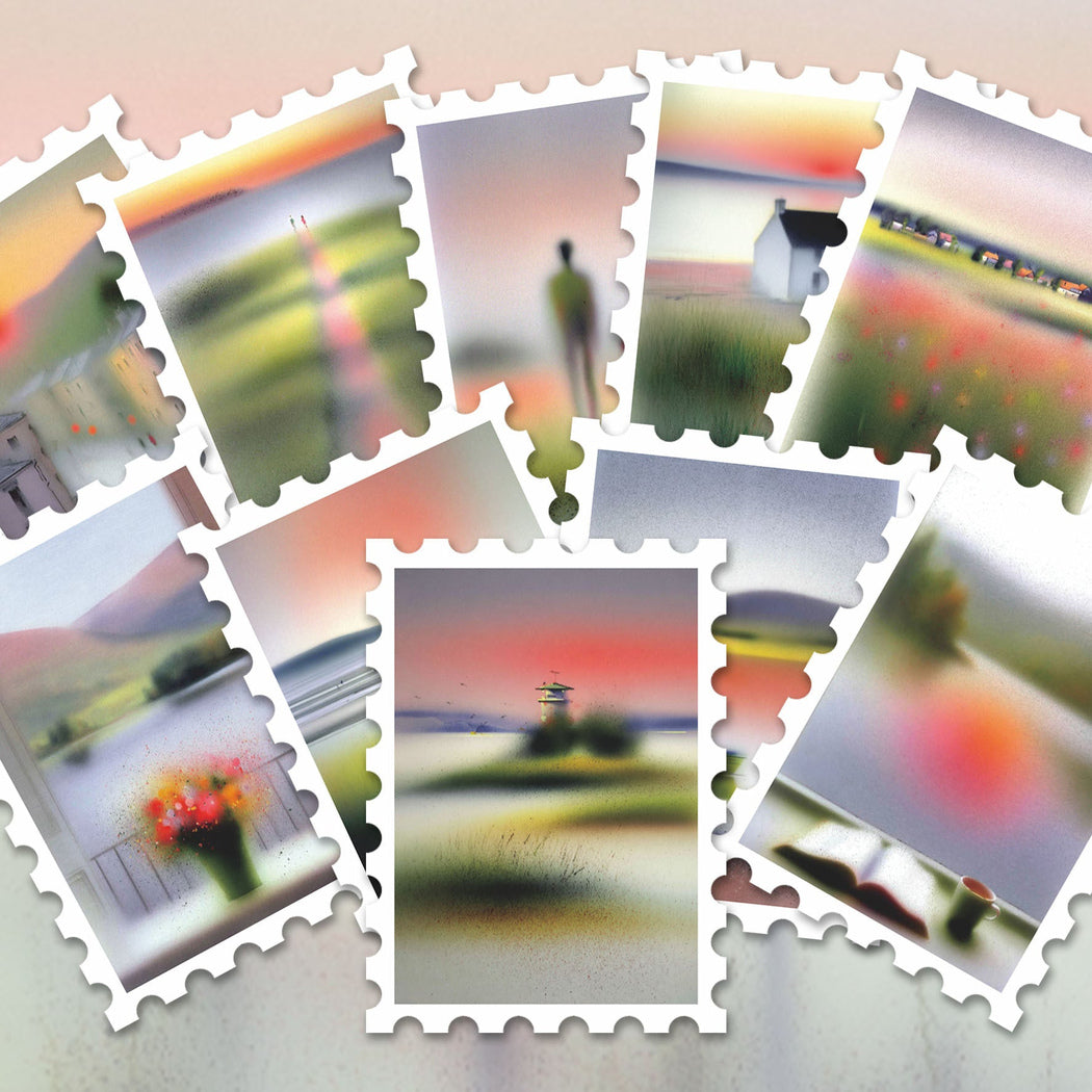 Lunira - Landscape Gradient 36-Piece Sticker Pack