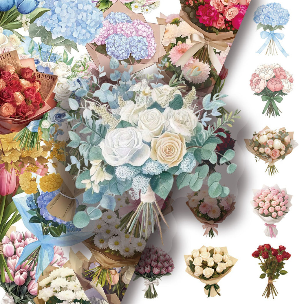 Lunira - Botanical Journaling 50-Piece Sticker Pack