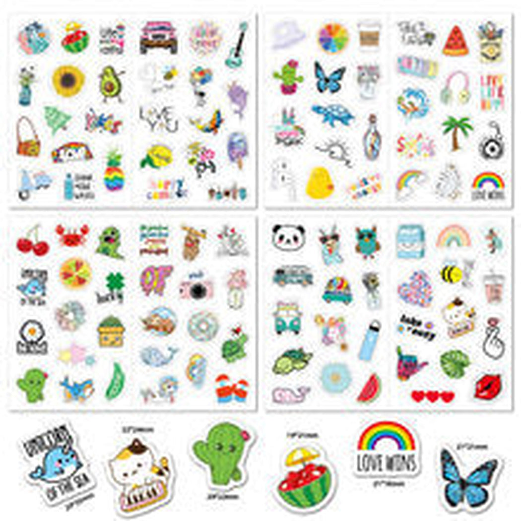 Lunira - Summer Cartoon 50-Piece Sticker Pack