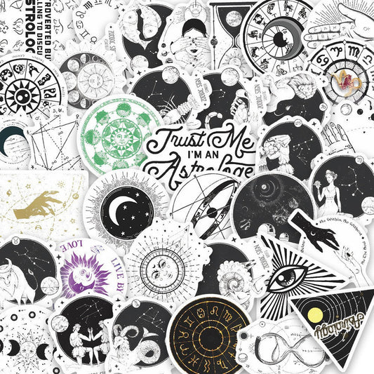Lunira - Zodiac Vintage 50-Piece Sticker Pack
