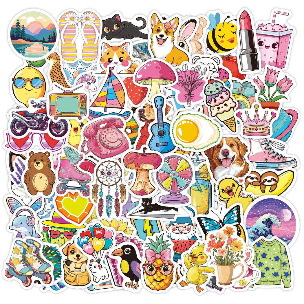 Lunira - Summer Outdoor 50-Piece Sticker Pack