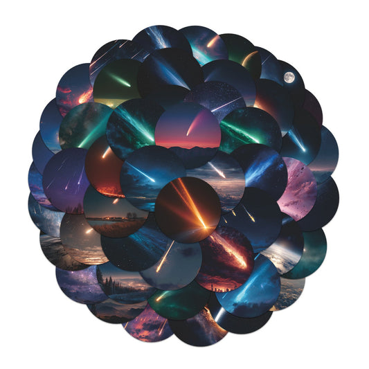 Lunira - Celestial Meteor 50-Piece Sticker Pack