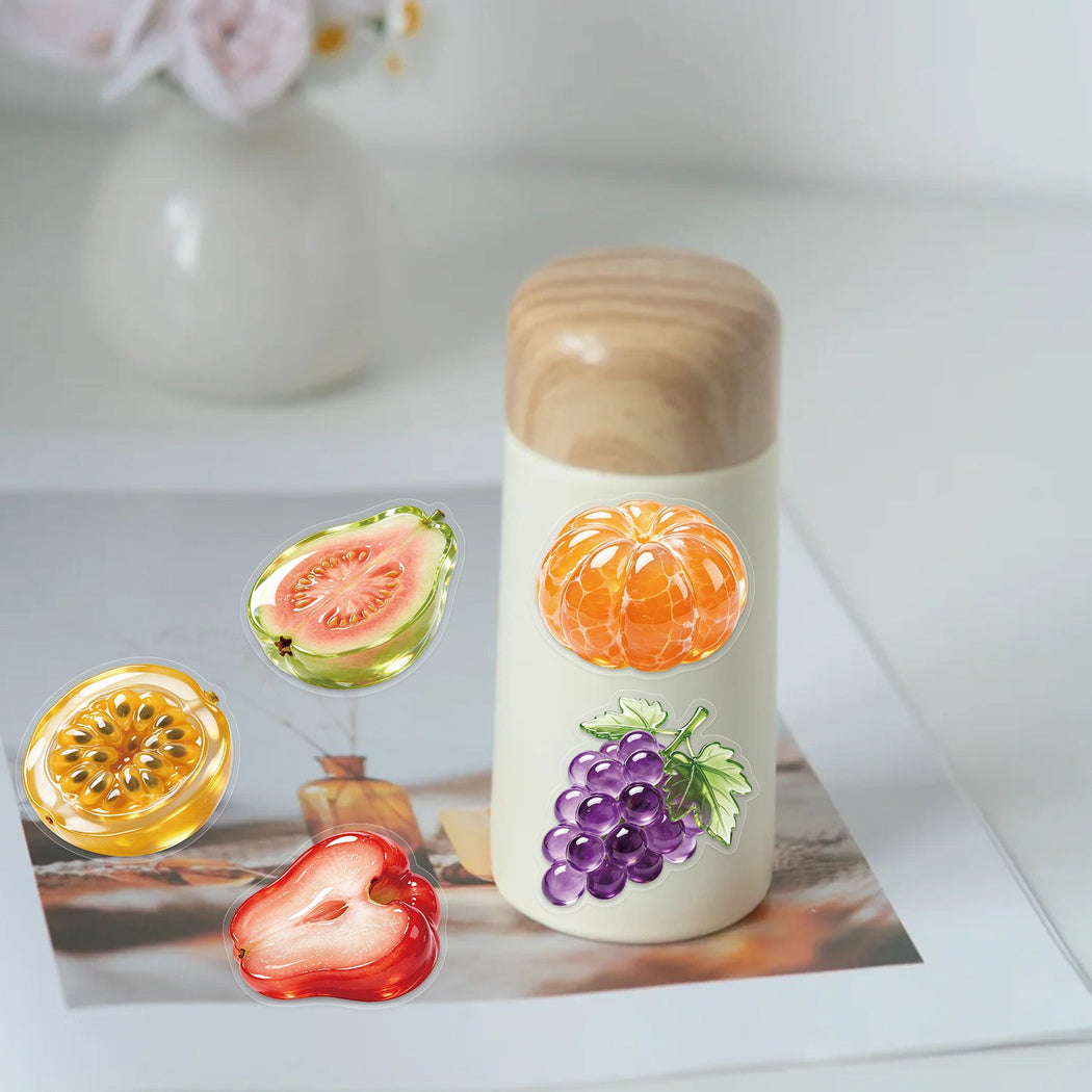 Lunira - Fruit Vegetable Colorful 50-Piece Sticker Pack