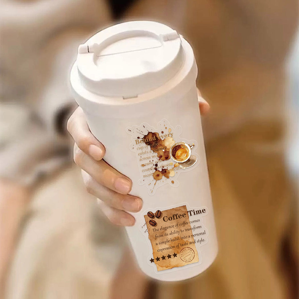 Lunira - Label Coffee 50-Piece Sticker Pack
