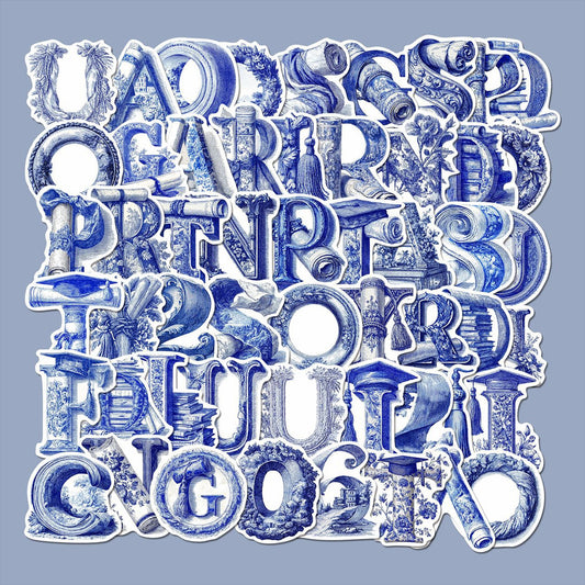 Lunira - Graduation Alphabet 53-Piece Sticker Pack