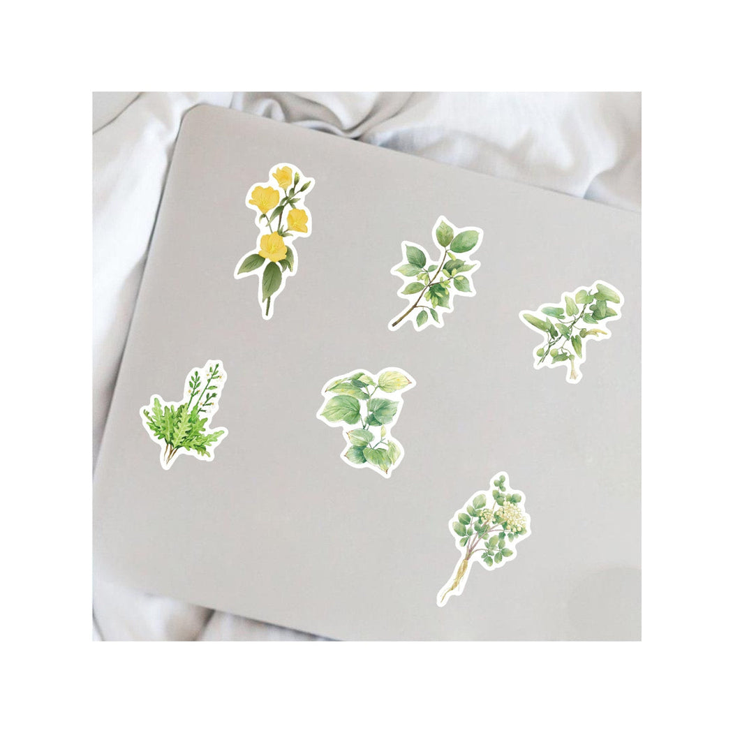 Lunira - Botanical Floral PVC Paper Stickers pack
