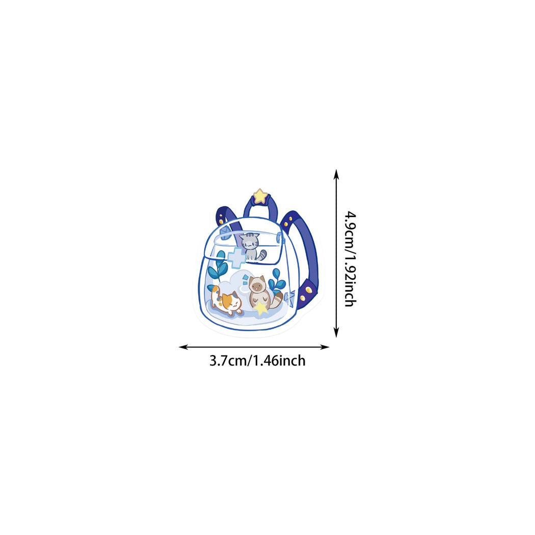Lunira - Transparent Illustrated Object Design Stickers pack