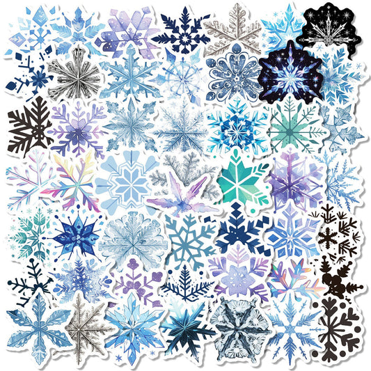 Lunira - Blue Snowflake Sticker