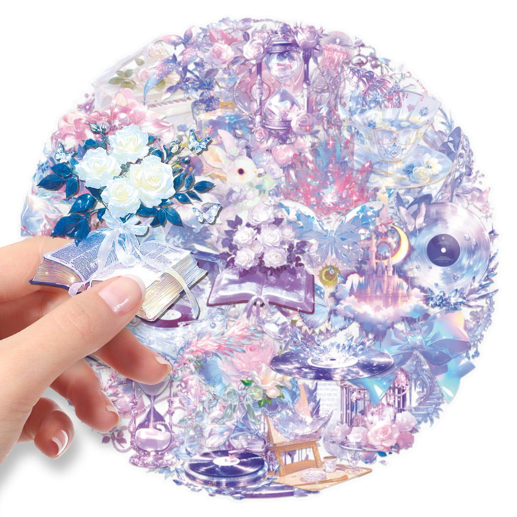Lunira - Princess Purple 50-Piece Sticker Pack