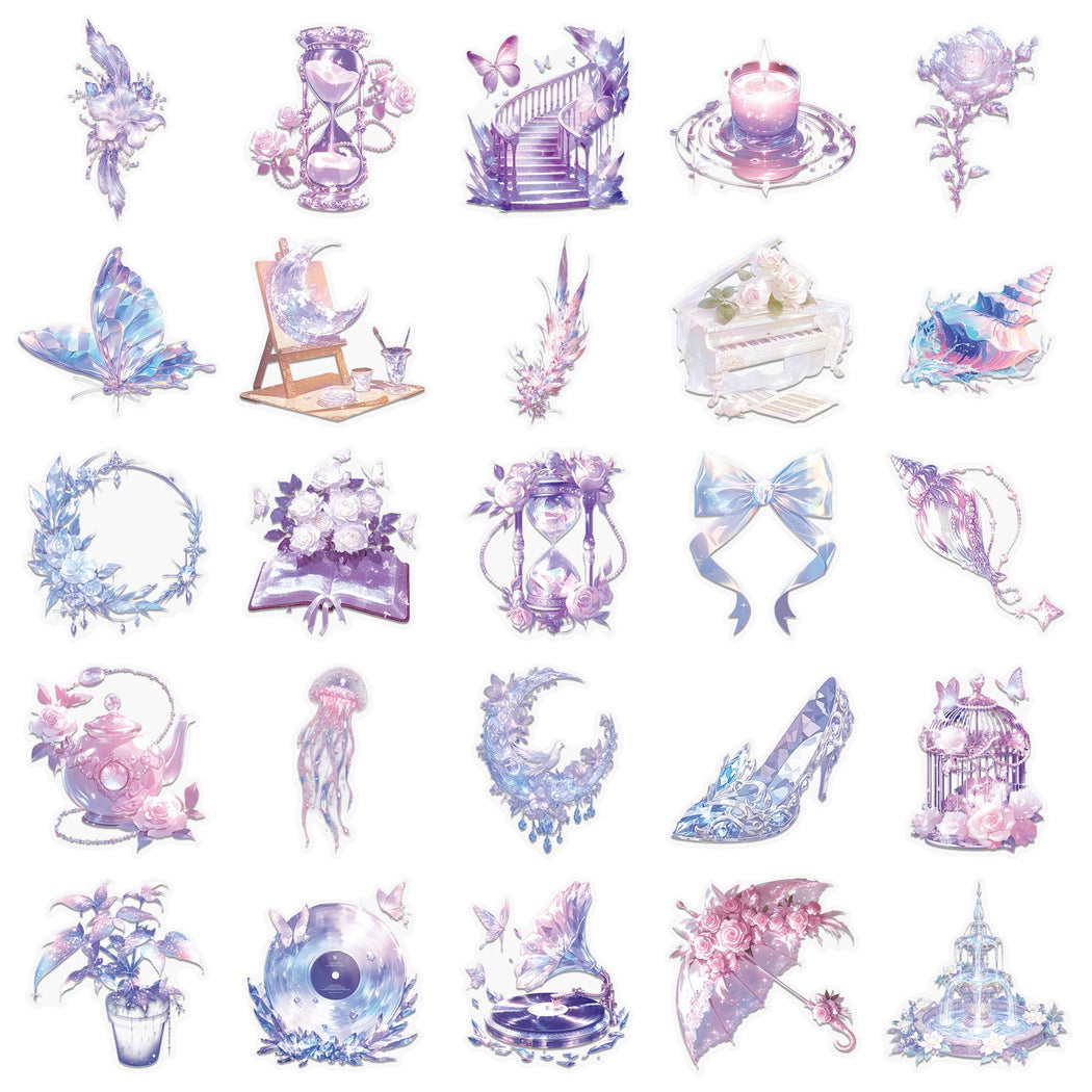 Lunira - Princess Purple 50-Piece Sticker Pack