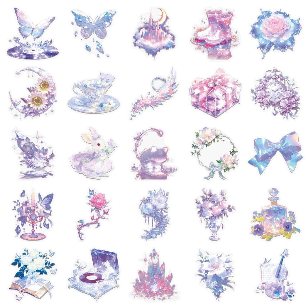 Lunira - Princess Purple 50-Piece Sticker Pack